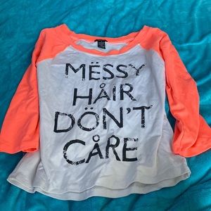 Woman’s long sleeve top